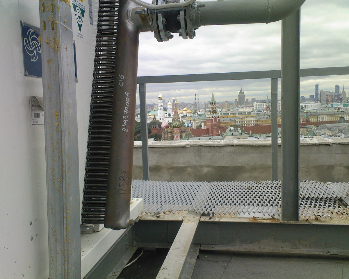 Civil air conditioning - “Staraya Ploshad”, Kremlin